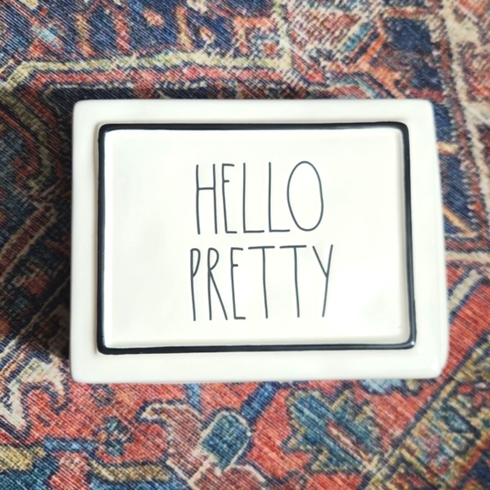 Rae Dunn Hello Pretty Jewelry Box